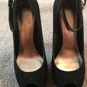 Bakers new peep toe heels